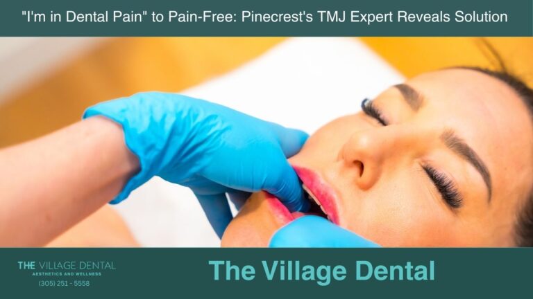 I'm in Dental Pain to Pain-Free- Pinecrest's TMJ Expert Reveals Solution