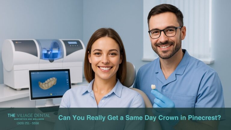 Can You Really Get a Same Day Crown in Pinecrest?&nbsp;The Village Dental Miami