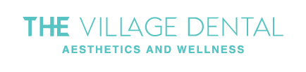 The Village Dental logo featuring "Aesthetics and Wellness," representing a dental practice in Pinecrest, FL, emphasizing personalized and comprehensive dental care for new patients.